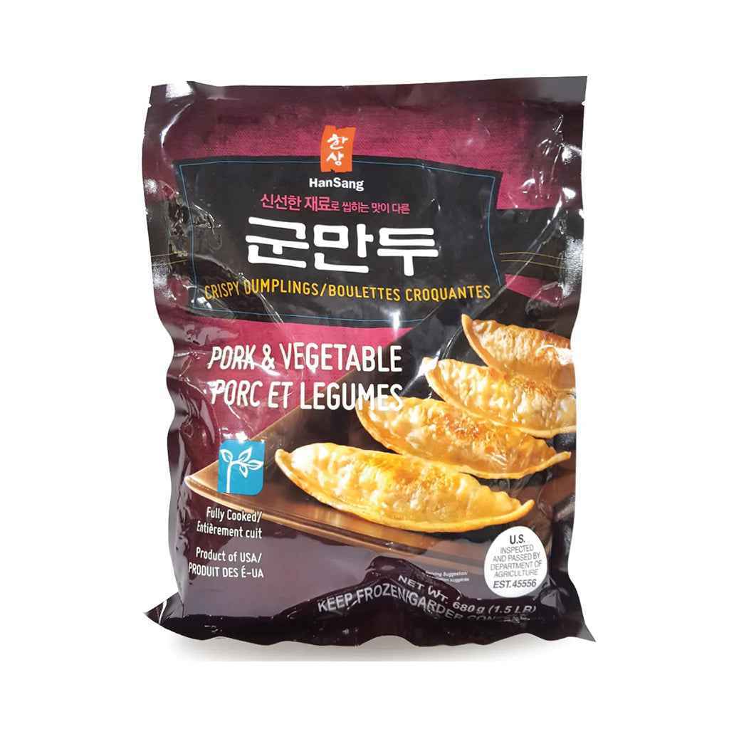 Hansang Crispy Postickers Pork & Vege 680g